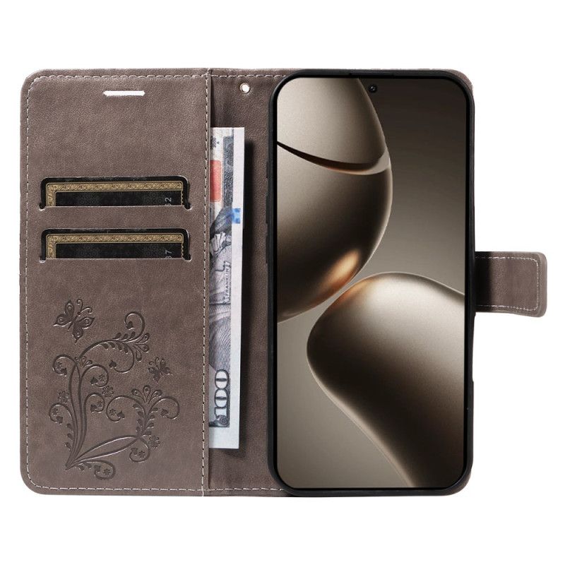 Fodral För Xiaomi 15t Pro Jättefjärilar