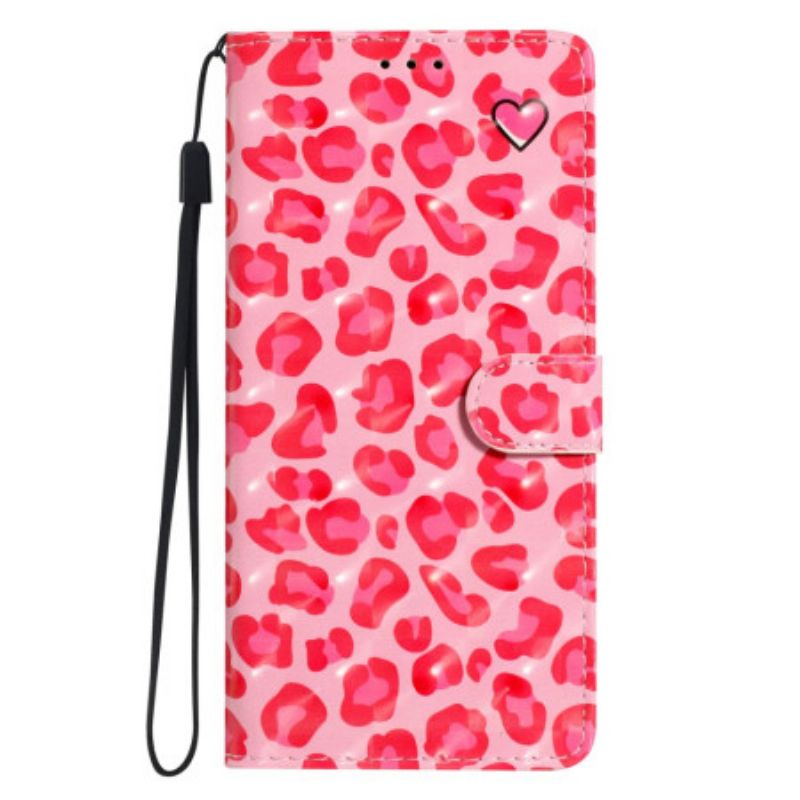 Fodral För Xiaomi 15t Pro Rosa Leopard