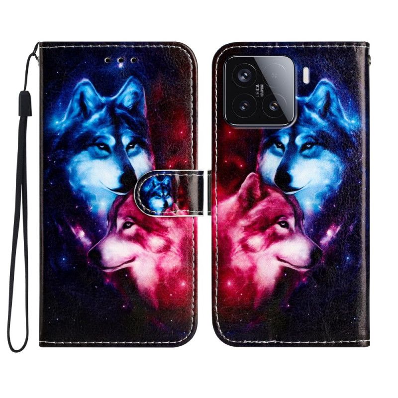 Fodral Xiaomi 15t Pro Med Två Vargar