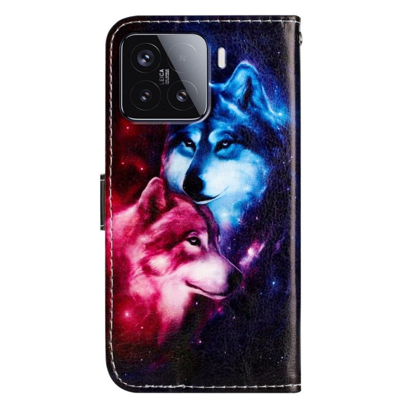 Fodral Xiaomi 15t Pro Med Två Vargar