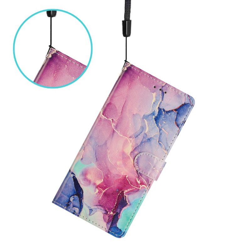 Fodral Xiaomi 15t Pro Rosa Grön Marmor