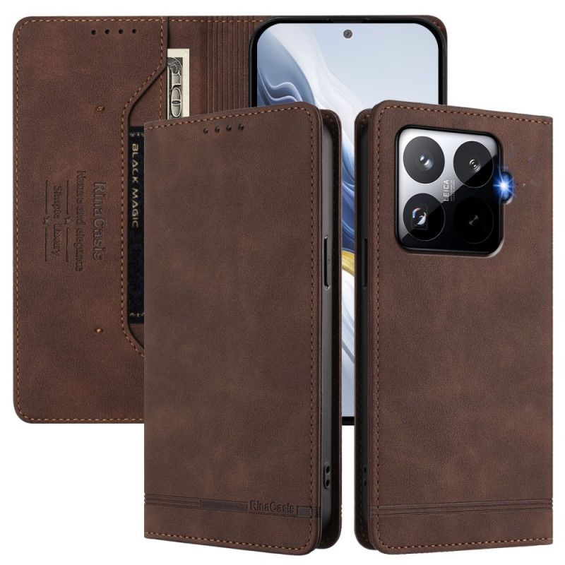 Folio-fodral Xiaomi 15t Pro Blockerande Rfid