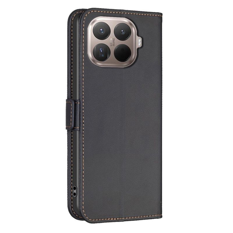 Läderfodral Xiaomi 15t Pro Telefonfodral Klassisk Binfen-färg