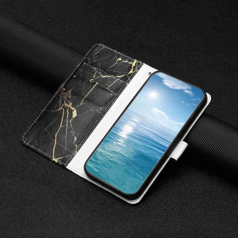 Läderfodral Xiaomi 15t Pro Telefonfodral Marmor