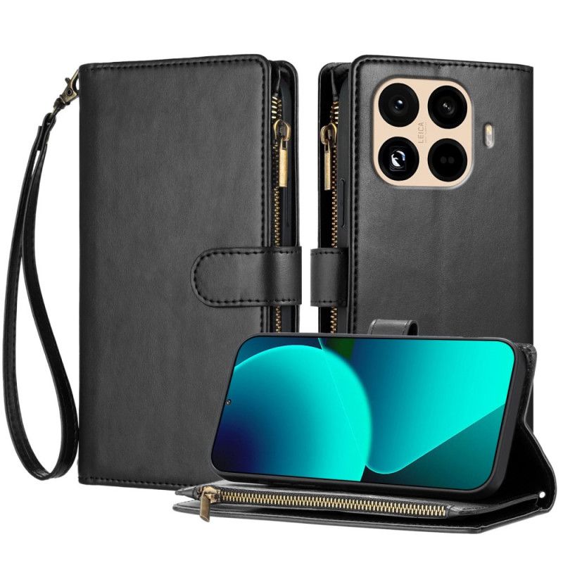 Läderfodral Xiaomi 15t Pro Telefonfodral Plånbok Med Lädereffekt