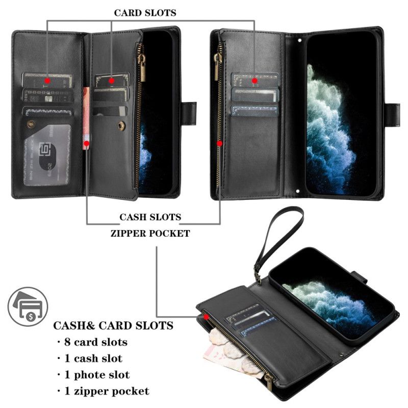 Läderfodral Xiaomi 15t Pro Telefonfodral Plånbok Med Lädereffekt