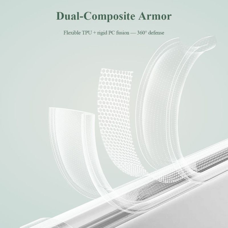 Skal För Xiaomi 15t Pro Transparent Toc-serie