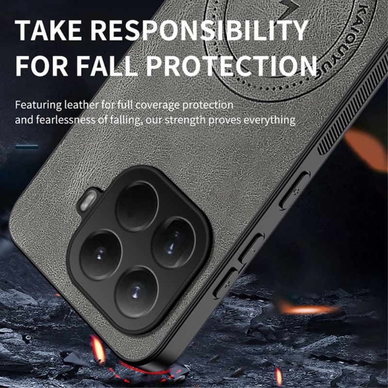 Skal Xiaomi 15t Pro Magsafe Lädereffekt