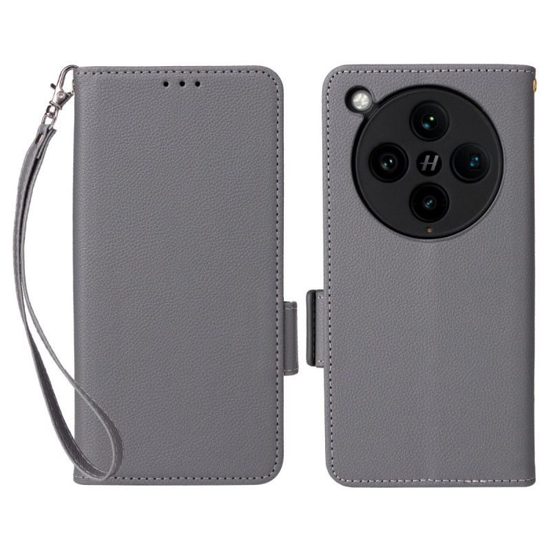 Fodral För Oppo Find X8 Pro Litchirem Textur