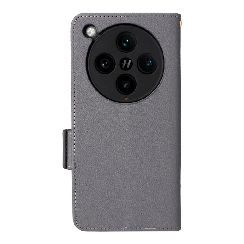 Fodral För Oppo Find X8 Pro Litchirem Textur