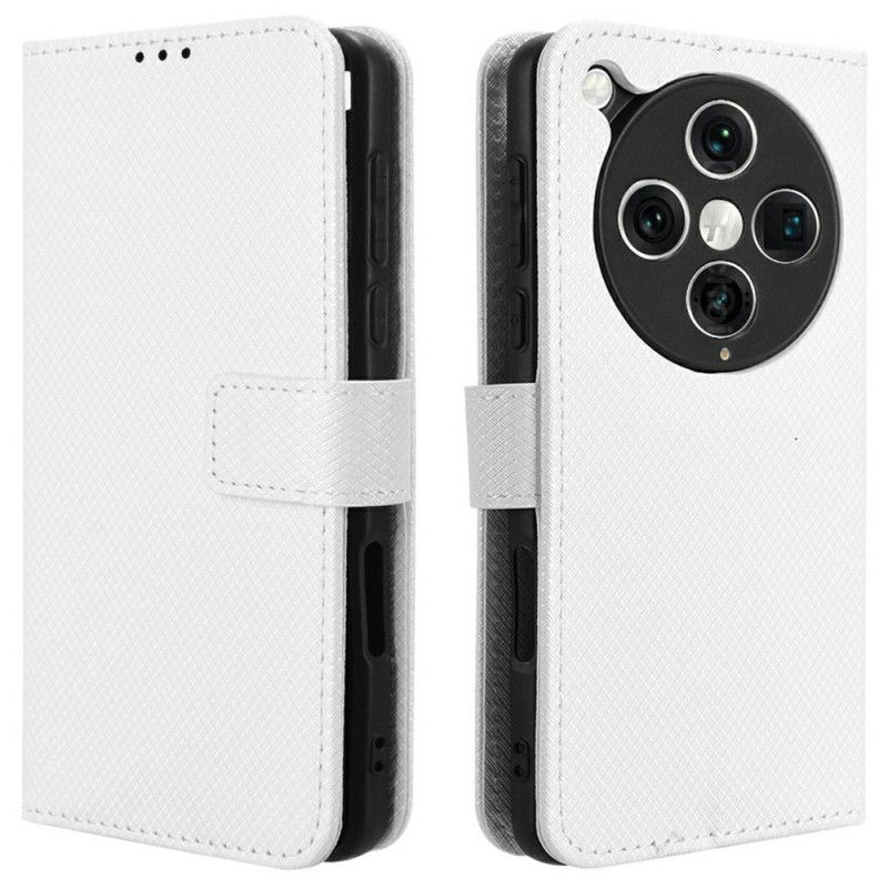 Fodral Oppo Find X8 Pro Diamantstruktur