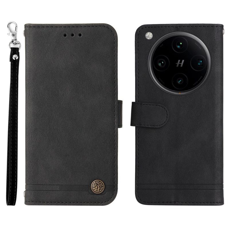 Fodral Oppo Find X8 Pro Klassisk Vintagerem