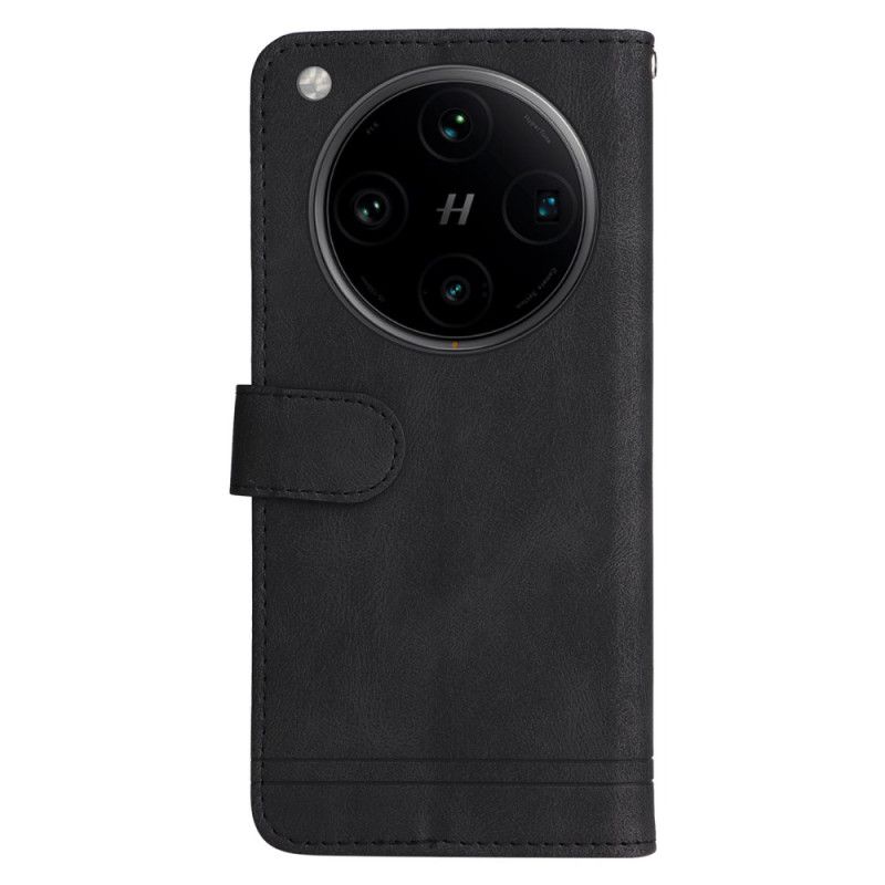 Fodral Oppo Find X8 Pro Klassisk Vintagerem