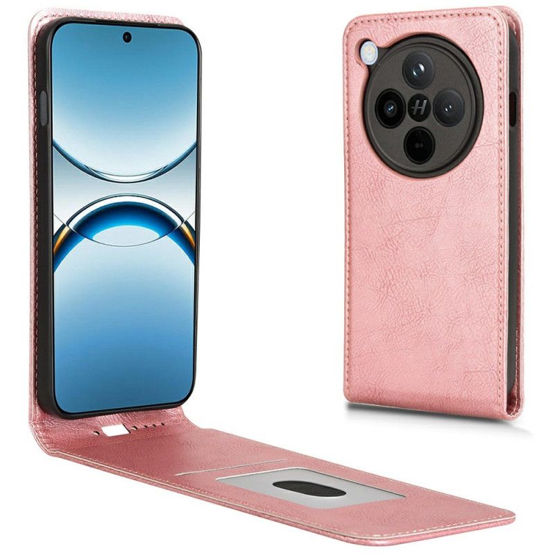 Fodral Oppo Find X8 Pro Vertikalt Fällbart Konstläder