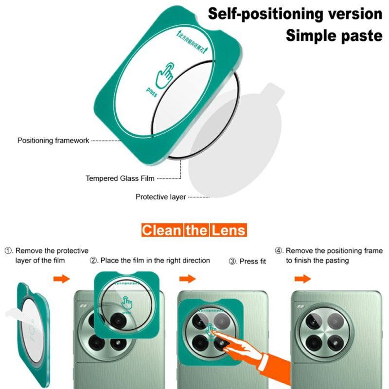 Kameralinsskydd För Oppo Find X8 Pro Med Automatisk Positioneringsram