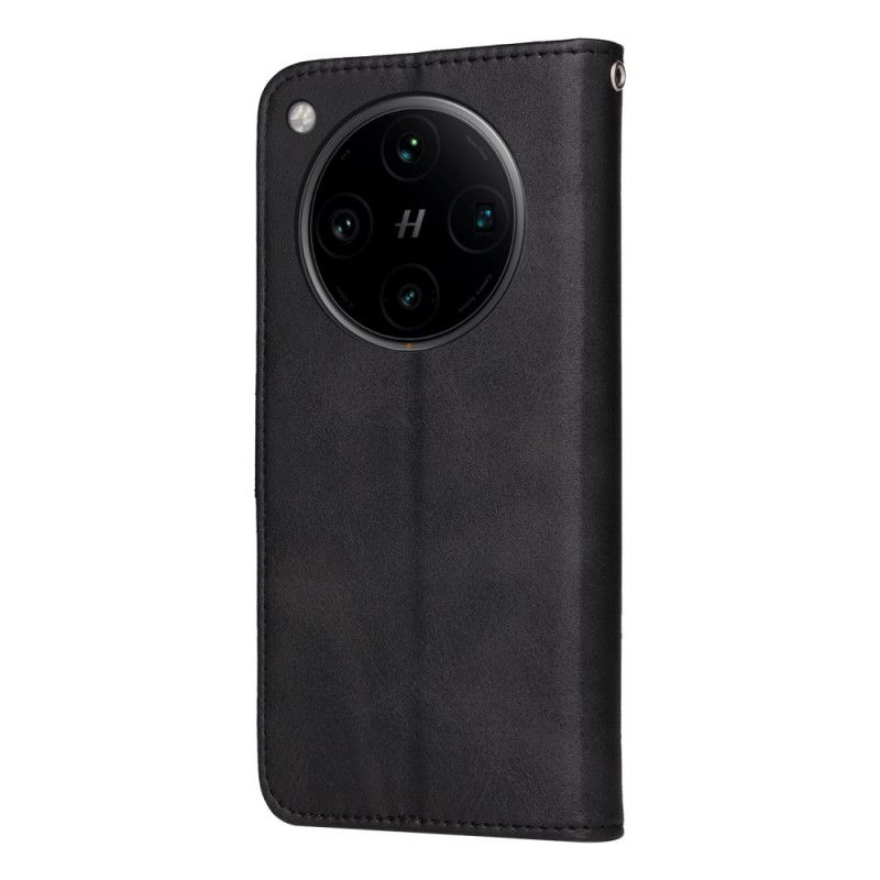 Läderfodral Oppo Find X8 Pro Telefonfodral Konstläderrem