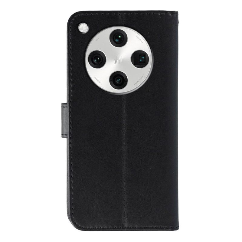 Läderfodral Oppo Find X8 Pro Telefonfodral Läderrem