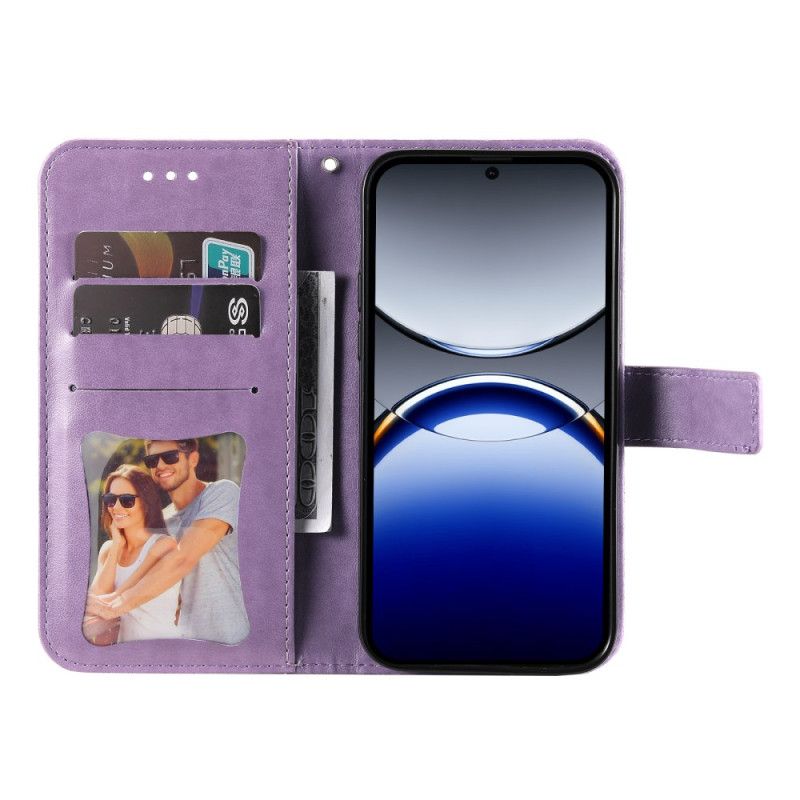 Läderfodral Oppo Find X8 Pro Telefonfodral Mandalatryck