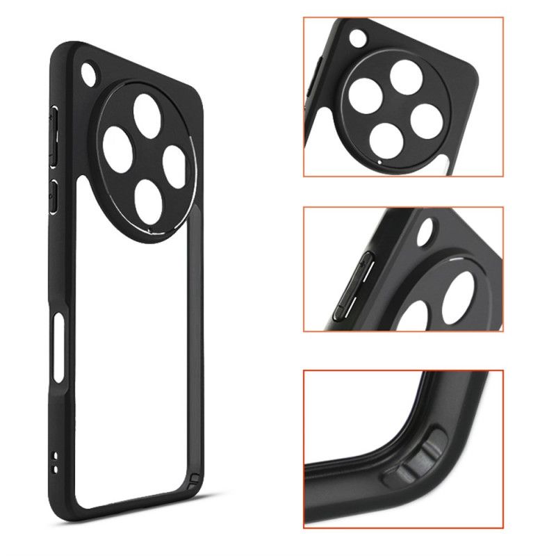 Skal Oppo Find X8 Pro Genomskinlig Med Silikonkanter