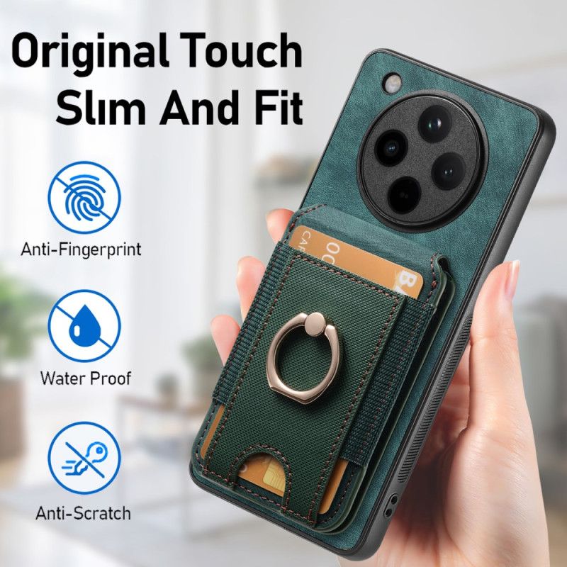 Skal Oppo Find X8 Pro Telefonfodral Fällbart Korthållare