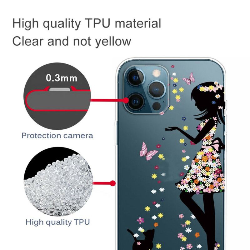 Skal iPhone 13 Pro Max Flower Girl