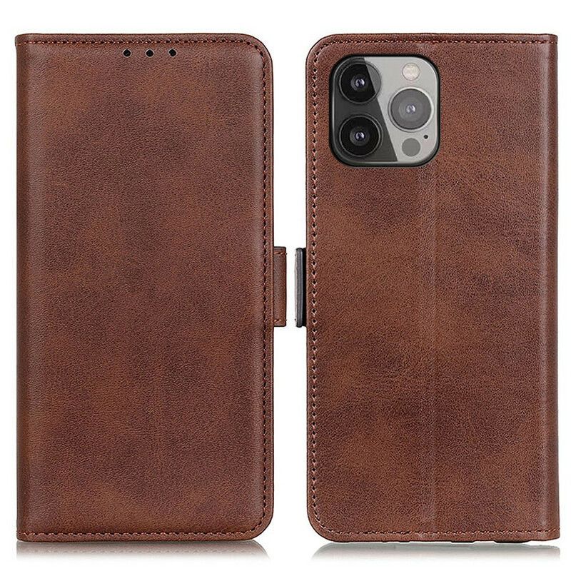 Skyddsfodral iPhone 13 Pro Max Dubbel Klaff