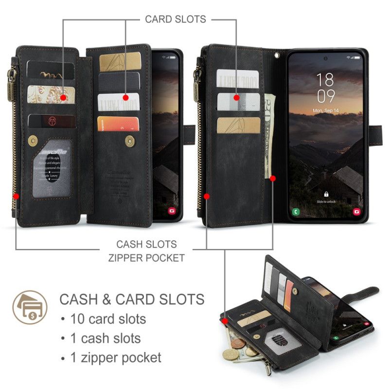 Fodral För Samsung Galaxy S26 Plus Mocka-effekt Caseme