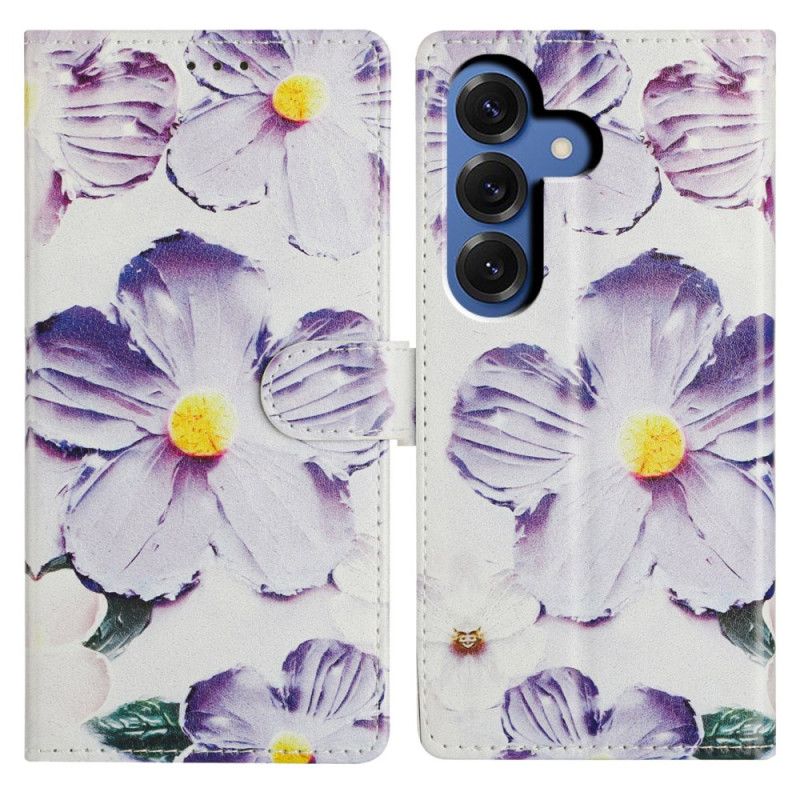 Fodral Samsung Galaxy S26 Plus Lila Blommor