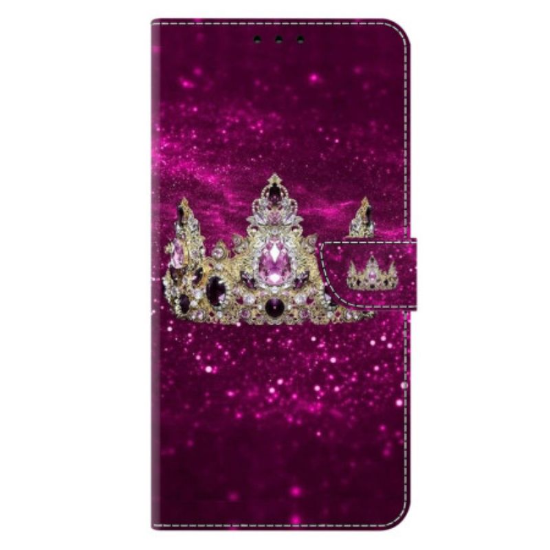 Fodral Samsung Galaxy S26 Plus Lila Diamantkrona