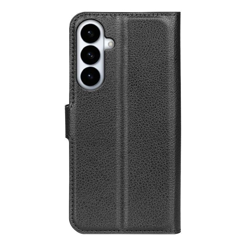 Fodral Samsung Galaxy S26 Plus Litchi-konstläder