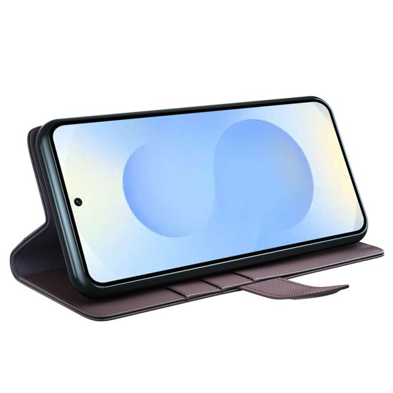 Läderfodral Samsung Galaxy S26 Plus Telefonfodral Äkta Läder