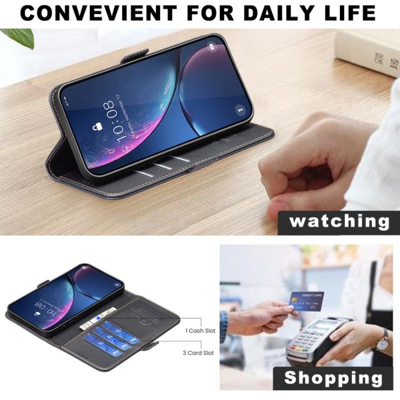 Läderfodral Samsung Galaxy S26 Plus Telefonfodral Konstläder Binfen Färg