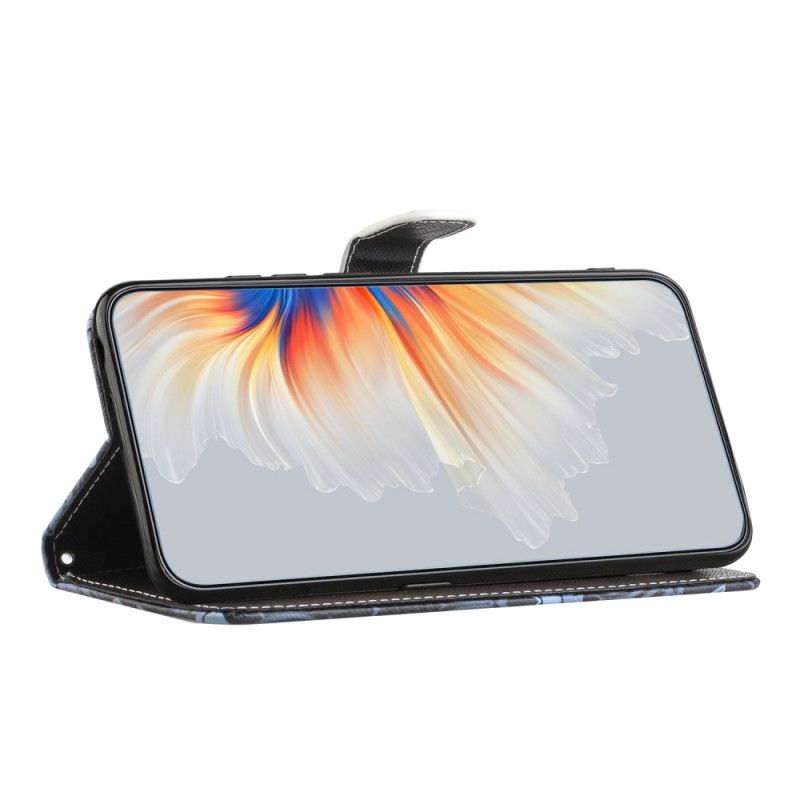 Läderfodral Samsung Galaxy S26 Plus Telefonfodral Svart Katt