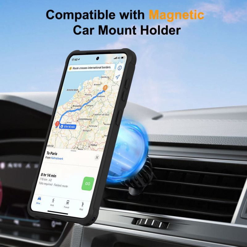 Skal Samsung Galaxy S26 Plus Telefonfodral Magnetisk Med Integrerat Stöd