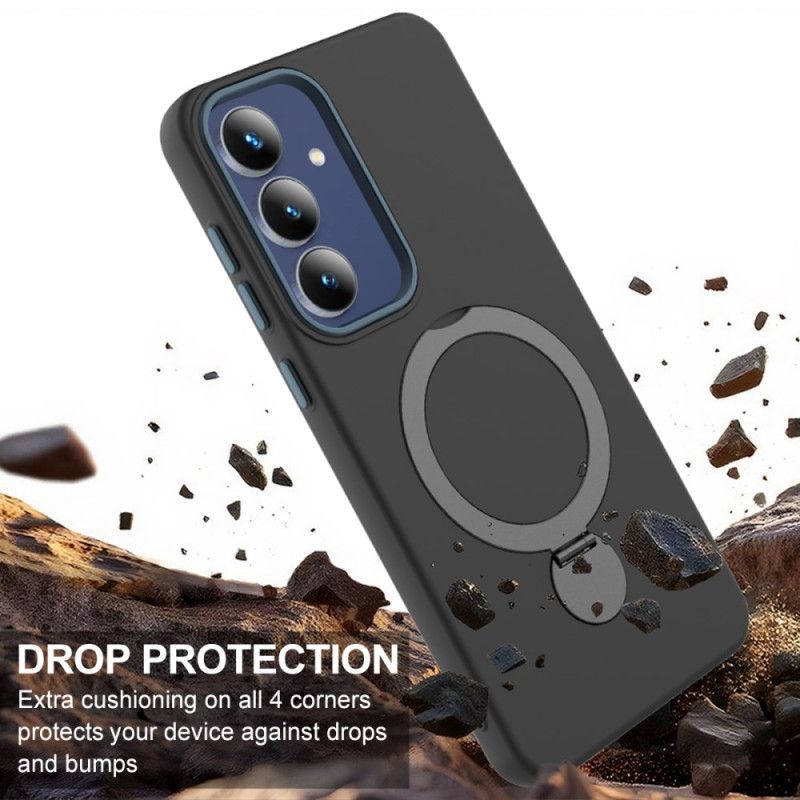 Skal Samsung Galaxy S26 Plus Telefonfodral Magnetisk Med Roterande Ring Och Stativ