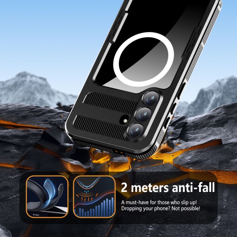 Skal Samsung Galaxy S26 Plus Telefonfodral Vattentät Magnetisk Redpepper