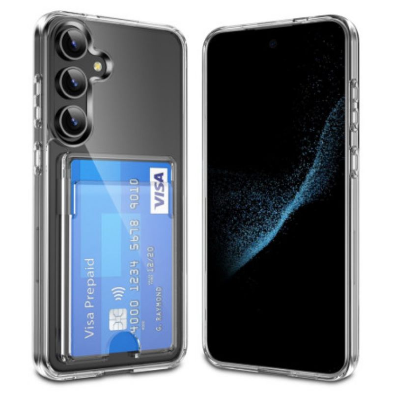 Skal Samsung Galaxy S26 Plus Transparent Med Korthållare