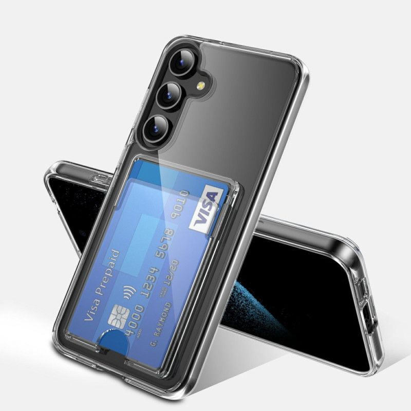 Skal Samsung Galaxy S26 Plus Transparent Med Korthållare