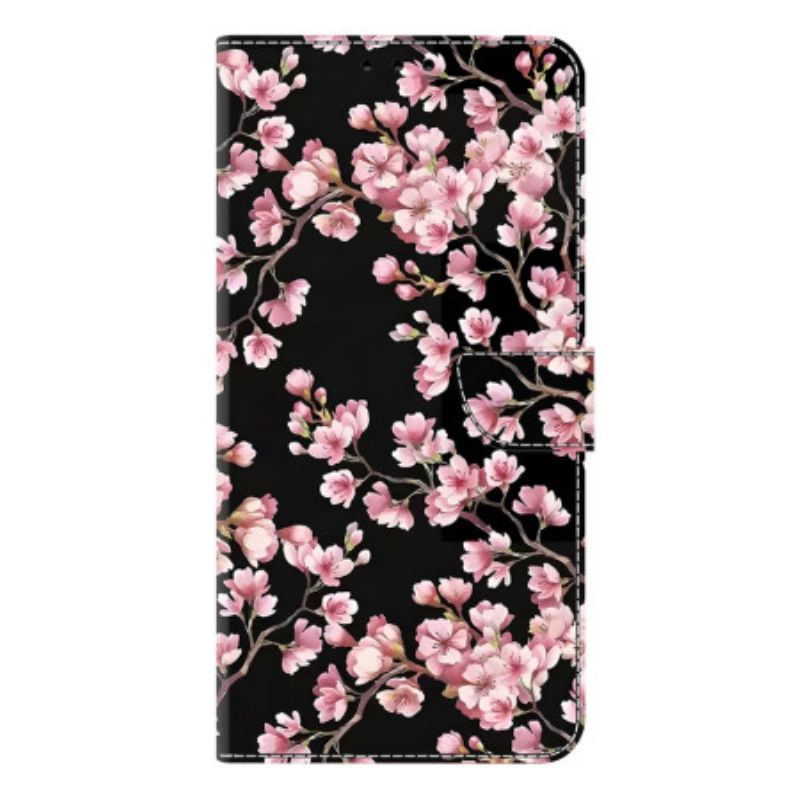 Skyddsfodral Samsung Galaxy S26 Plus Persikoblommor