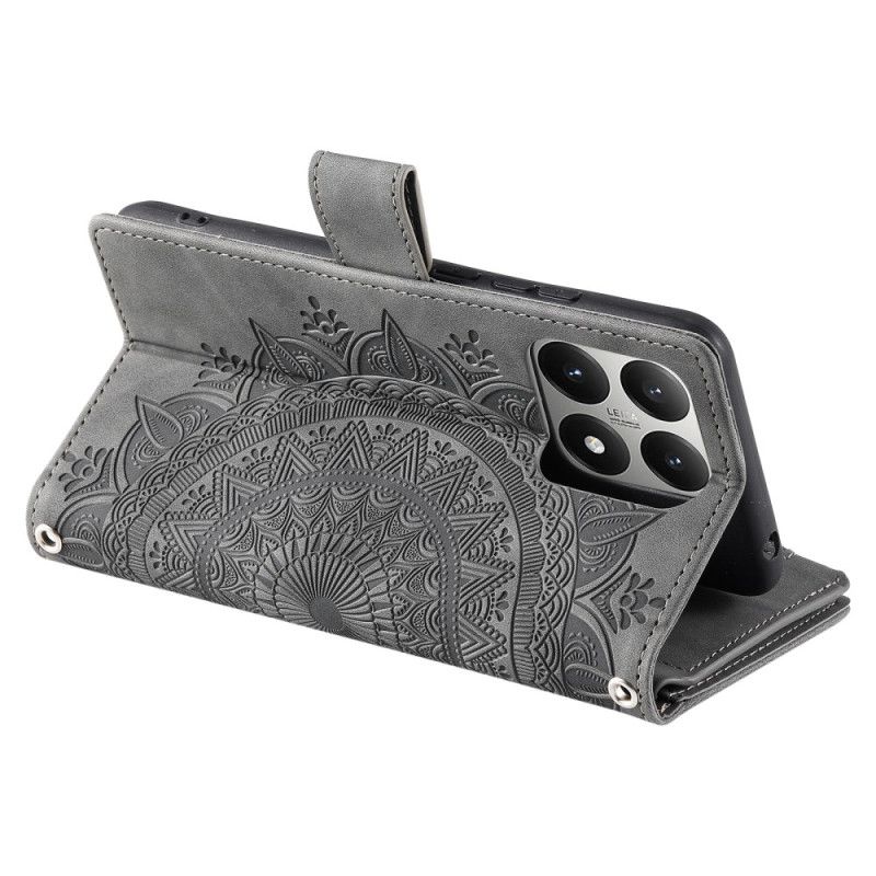 Fodral För Xiaomi 15t Plånbok Med Mandala-mockaeffekt