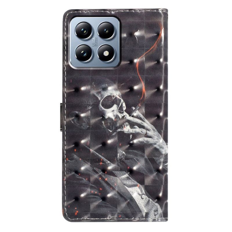 Fodral För Xiaomi 15t Rökande Skelett