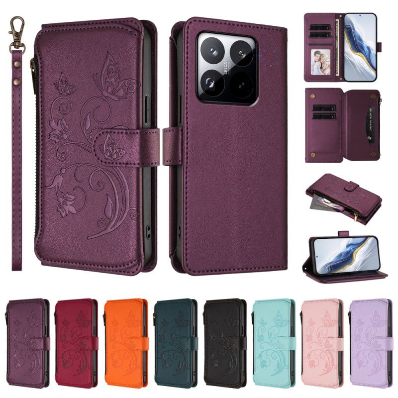 Fodral Xiaomi 15t 6 Rfid-korthållare Och Nyckelband