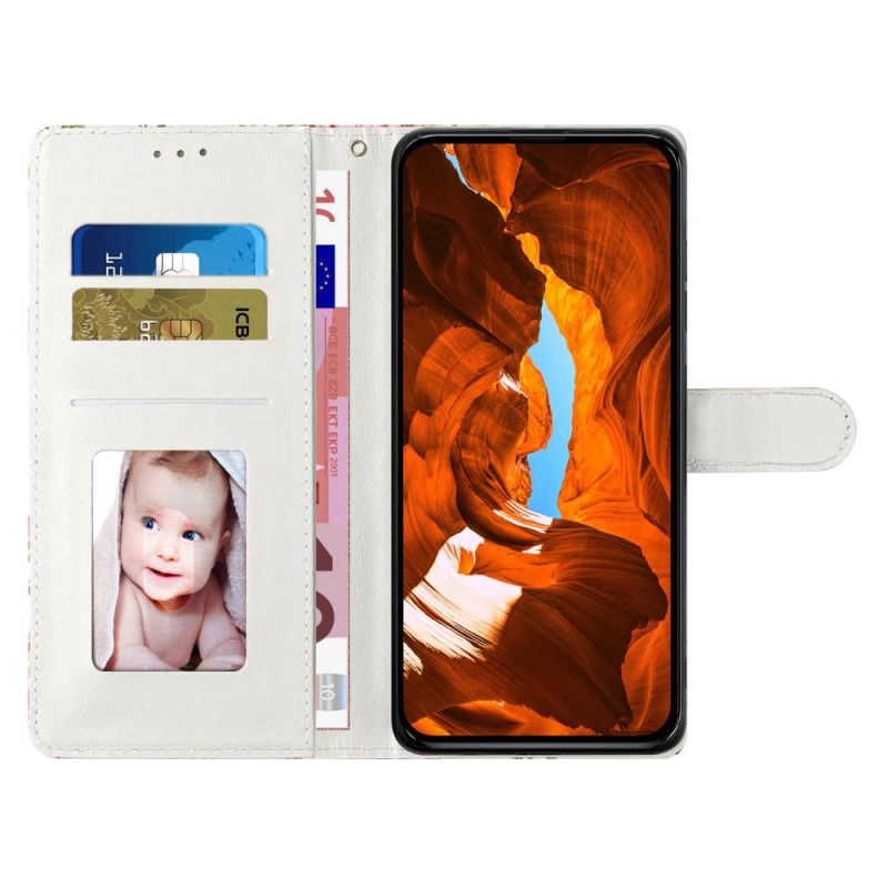 Fodral Xiaomi 15t Lila Rosor