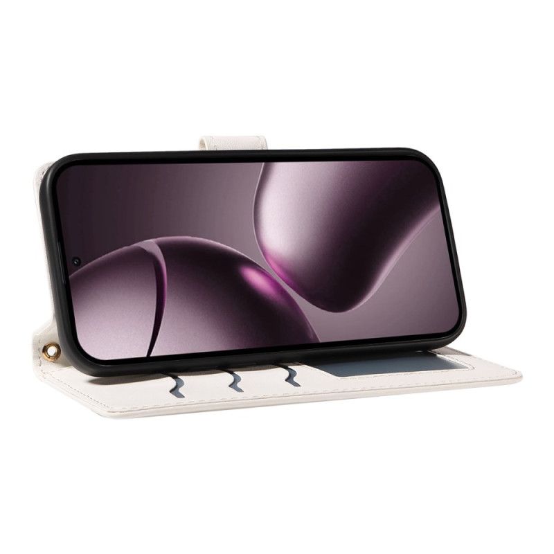 Fodral Xiaomi 15t Quiltad Med Rem Och Axelrem