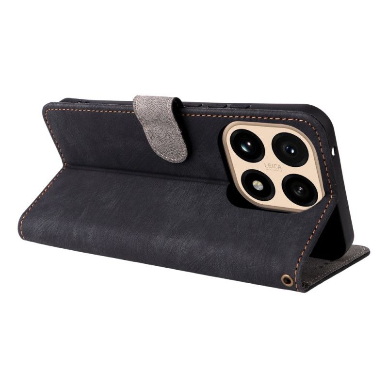 Fodral Xiaomi 15t Rfid-skydd Mockaeffekt