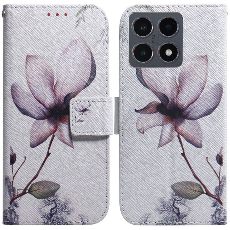 Fodral Xiaomi 15t Rosa Blomma