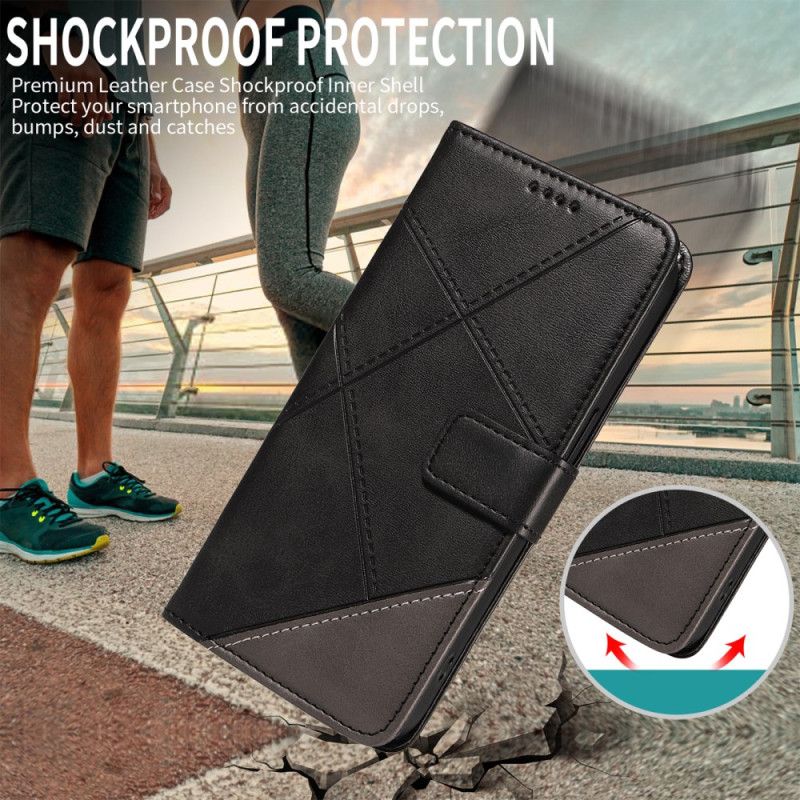 Fodral Xiaomi 15t Tvåfärgad Och Linjer