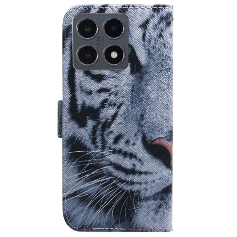 Fodral Xiaomi 15t Vit Tiger