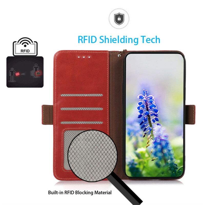 Läderfodral Xiaomi 15t Telefonfodral Läder