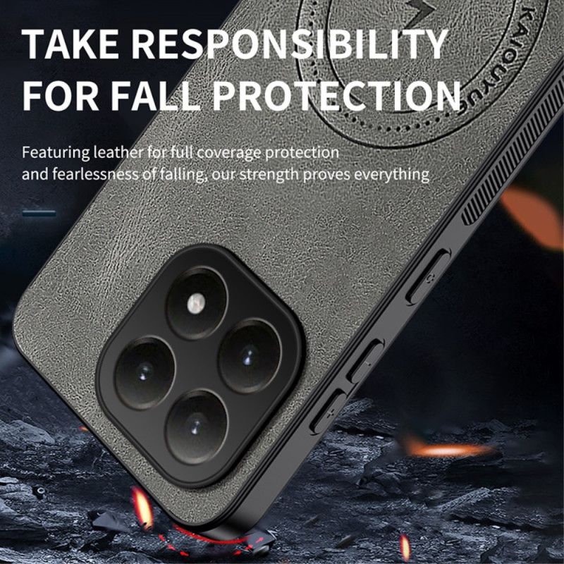 Skal För Xiaomi 15t Magsafe Lädereffekt